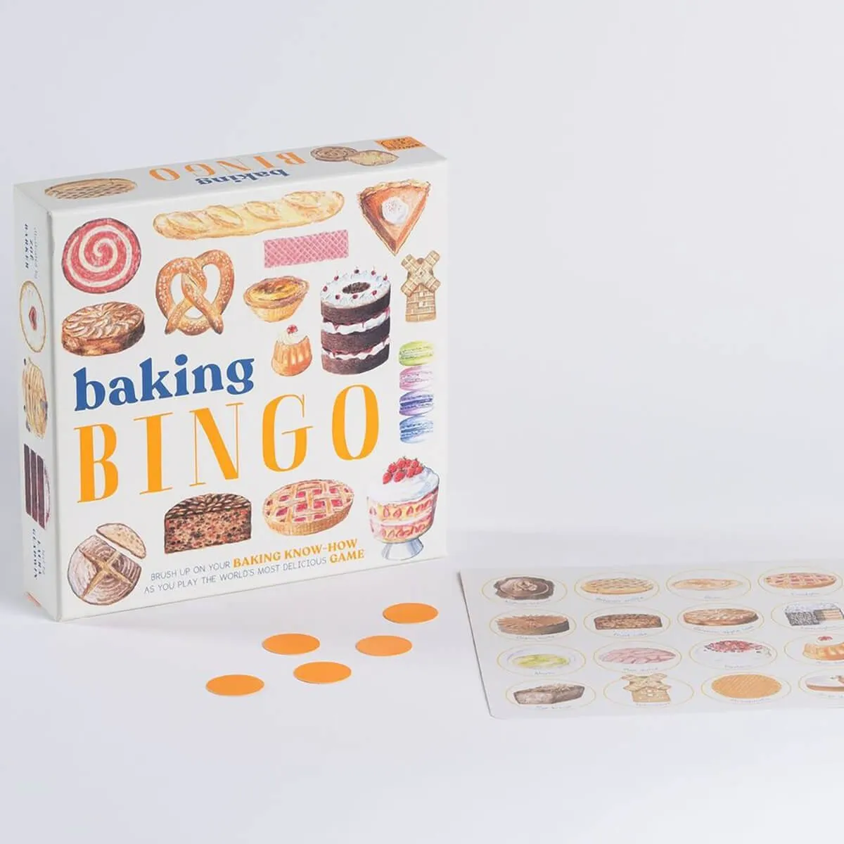 Baking Bingo Game by Laura Gladwin