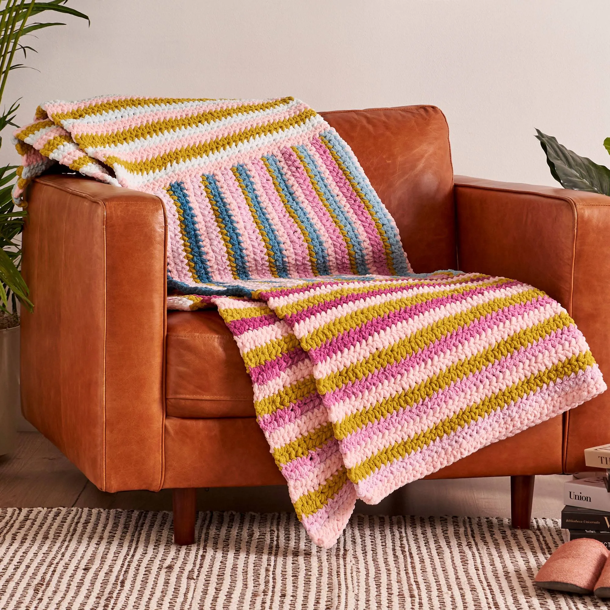 Bernat Wave of Phase Crochet Blanket