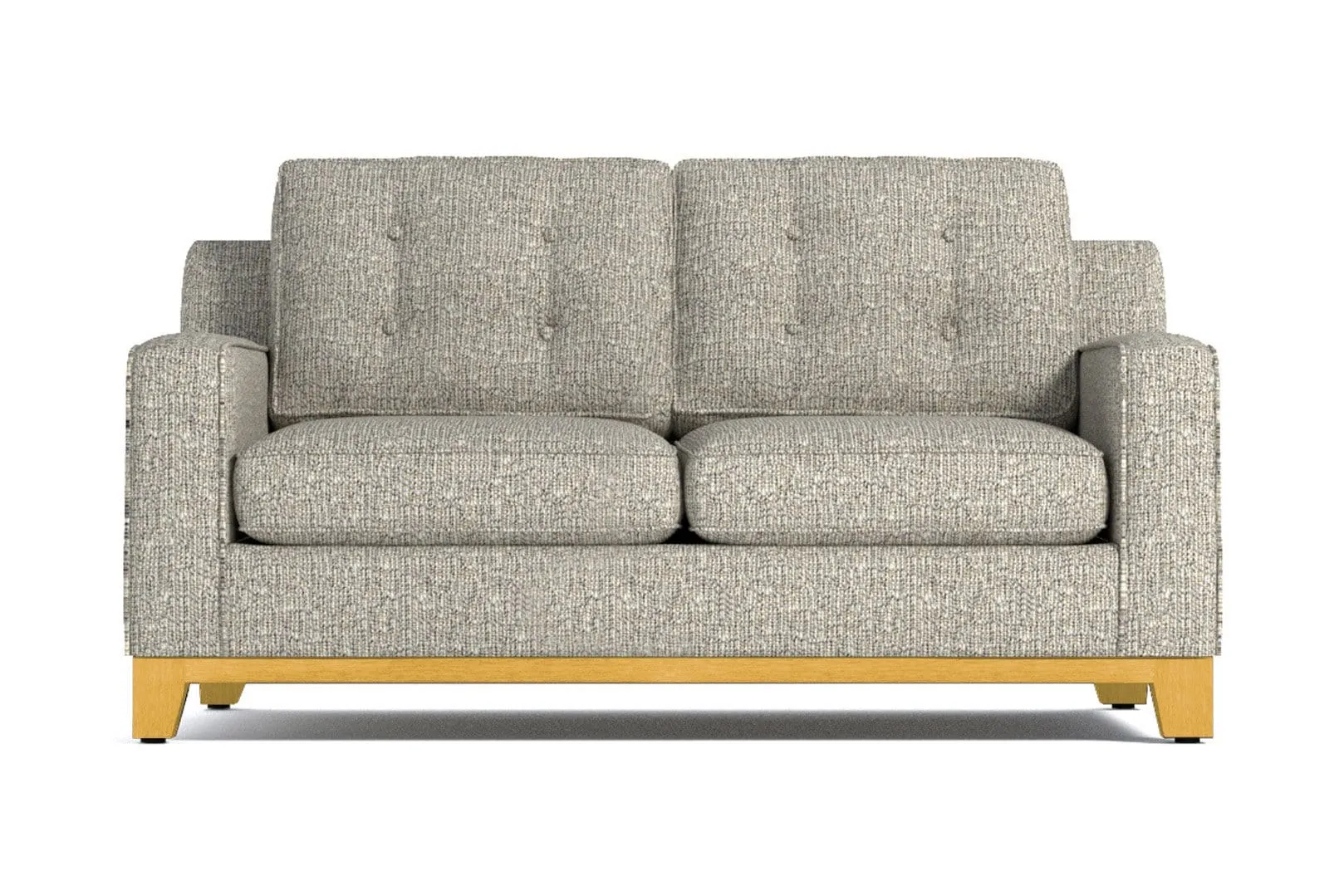 Brentwood Loveseat :: Leg Finish: Natural / Size: Loveseat Size - 62"w