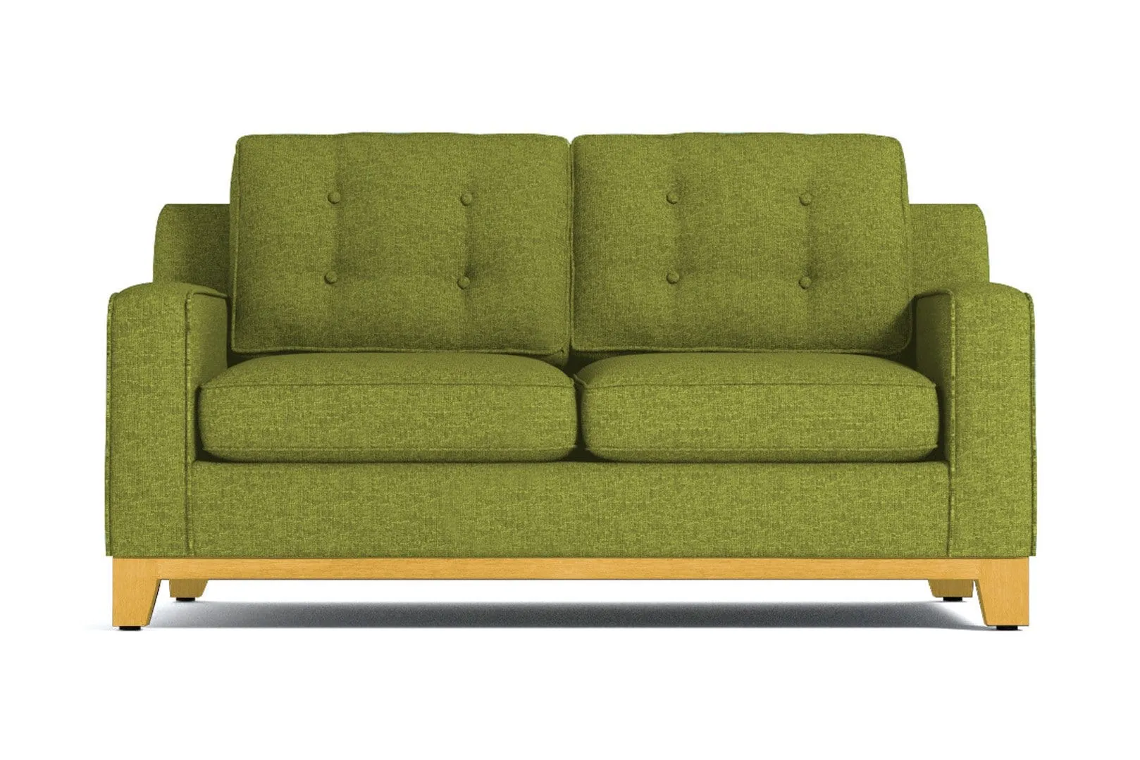 Brentwood Loveseat :: Leg Finish: Natural / Size: Loveseat Size - 62"w