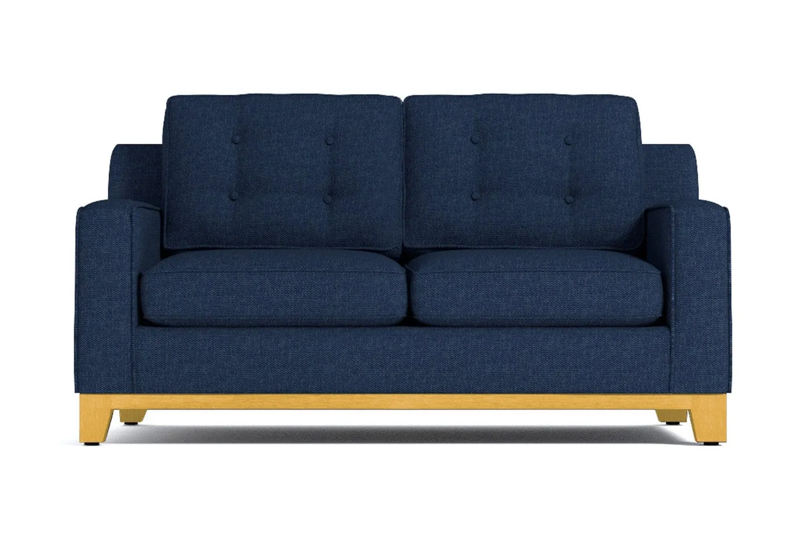 Brentwood Loveseat :: Leg Finish: Natural / Size: Loveseat Size - 62"w