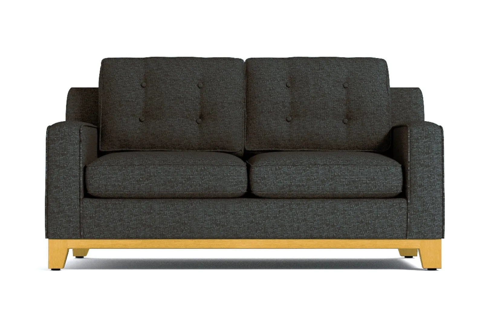 Brentwood Loveseat :: Leg Finish: Natural / Size: Loveseat Size - 62"w