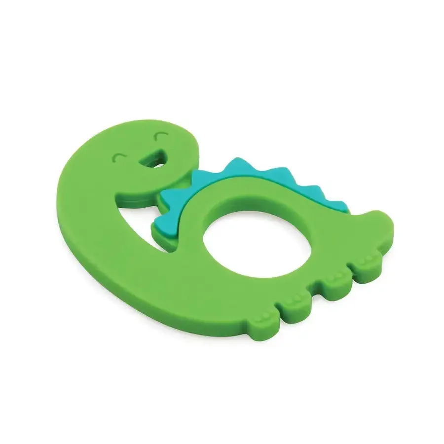 Bumkins Silicone Teether - Dinosaur