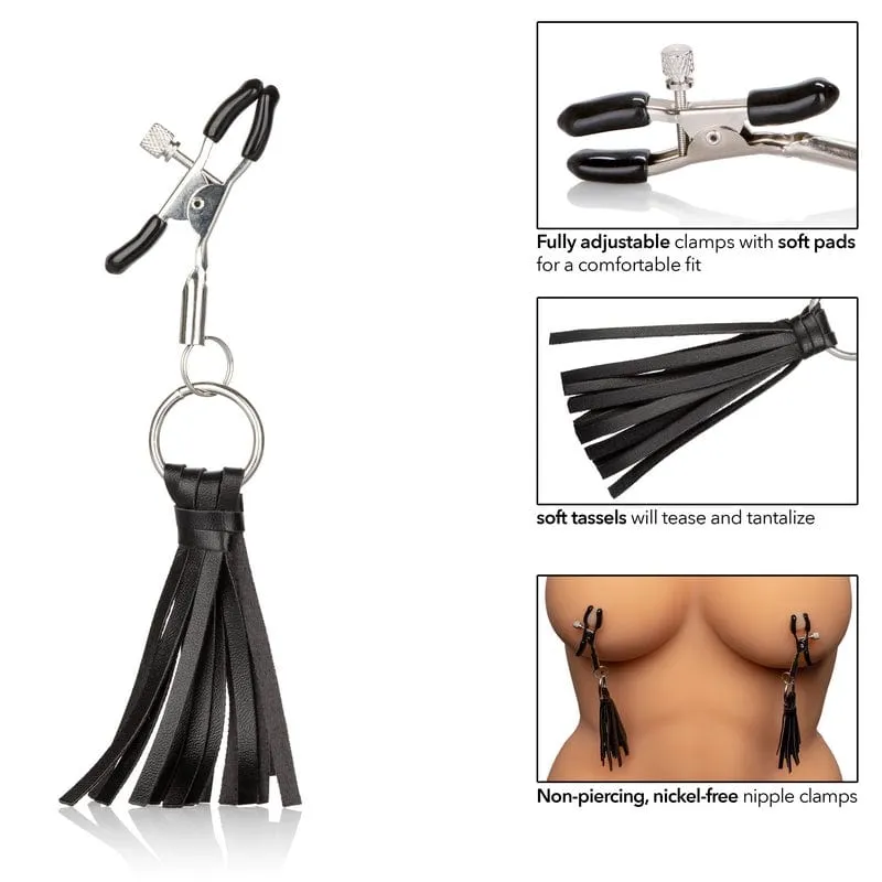 Calexotics Playful Tassels Nipple Clamps