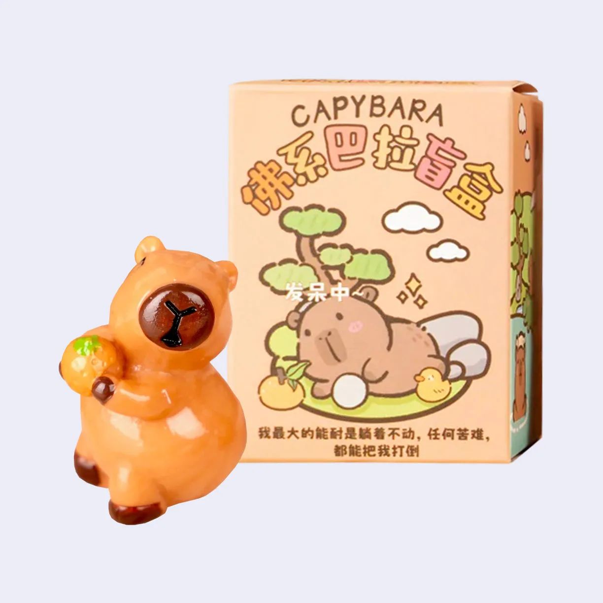 Capybara Relaxing Snack Mini Figure Blind Box