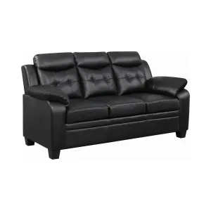 Coaster Furniture Finley Stationary Leatherette Sofa 506551