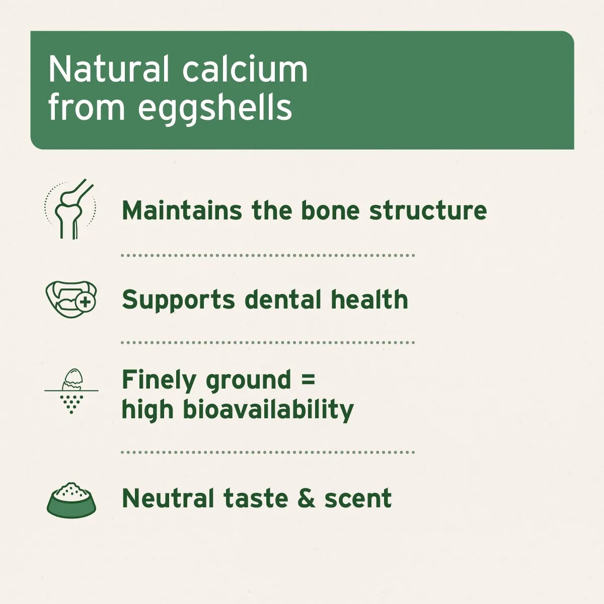 Eggshell Powder - Natural Calcium Supplement