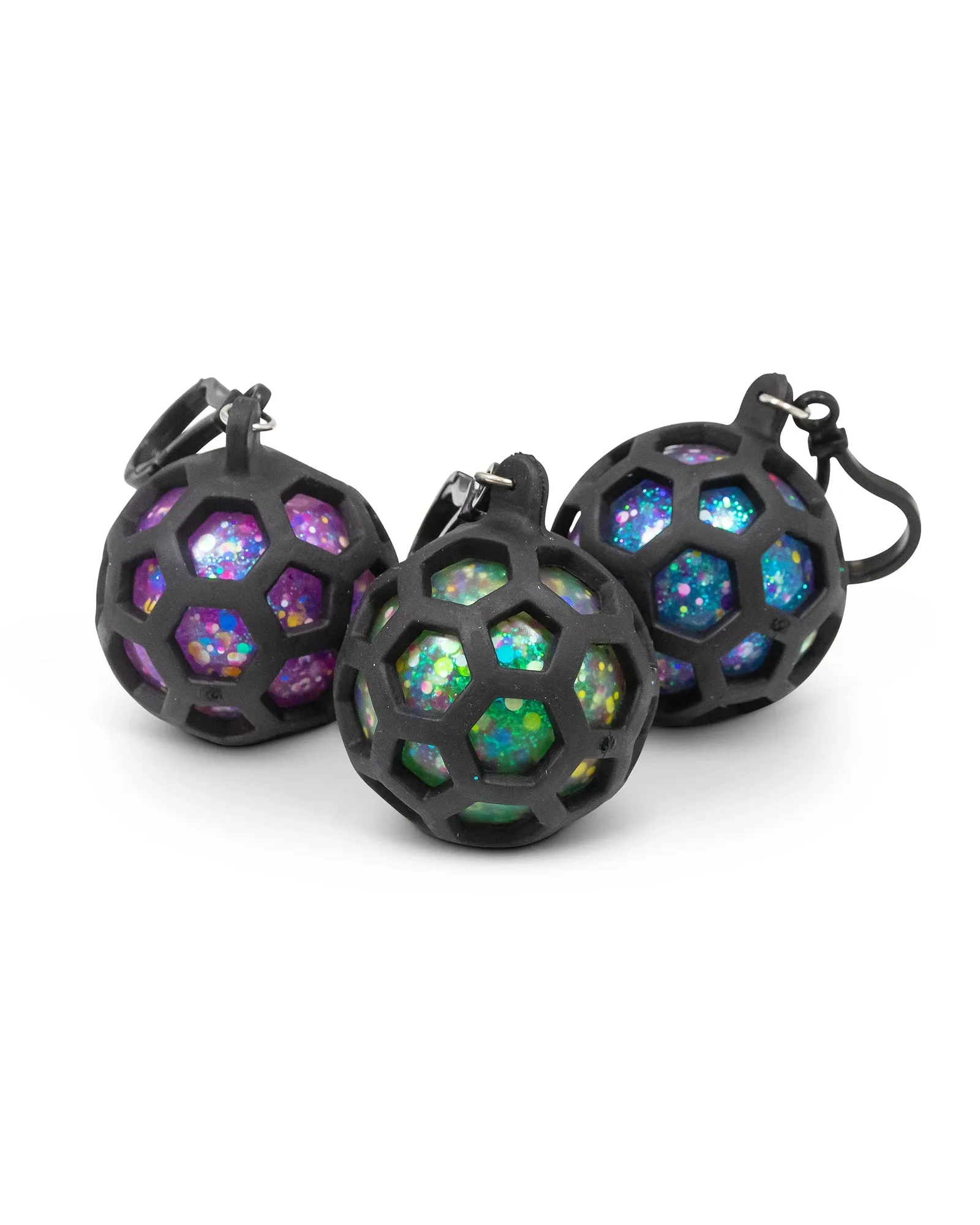 Fizz Fun Fusion Squish Ball Keychain - Assorted