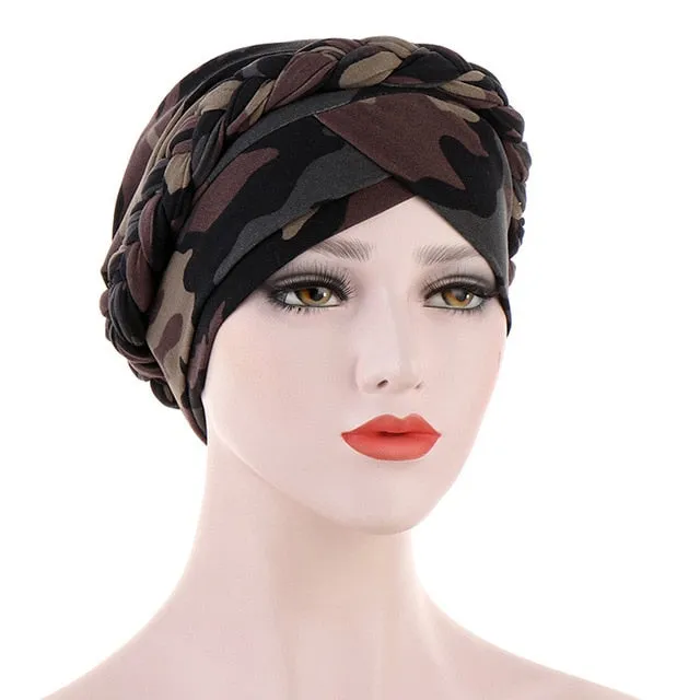 Floral Cotton Turban