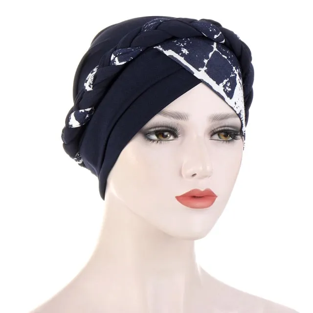 Floral Cotton Turban