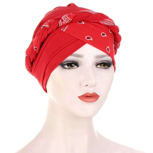 Floral Cotton Turban