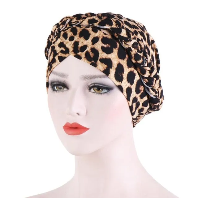 Floral Cotton Turban