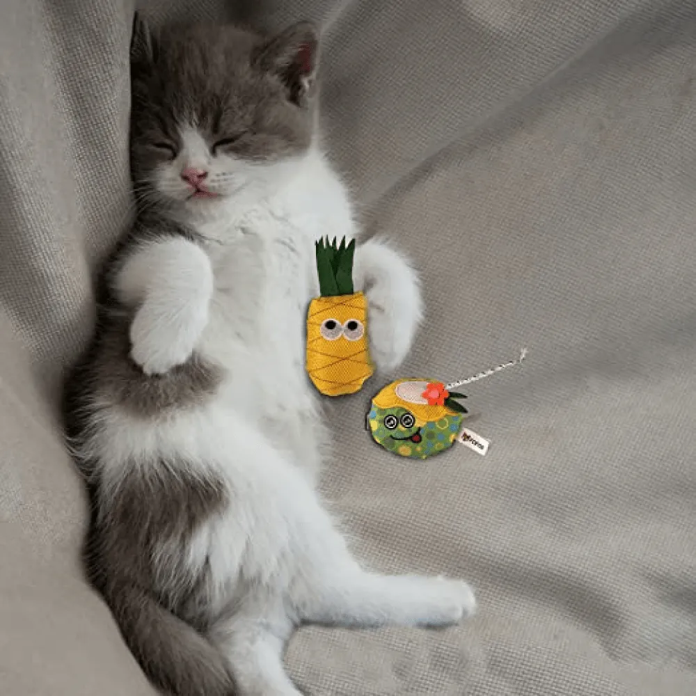 Fofos Summer Juice with Pineapple Toy for Cats