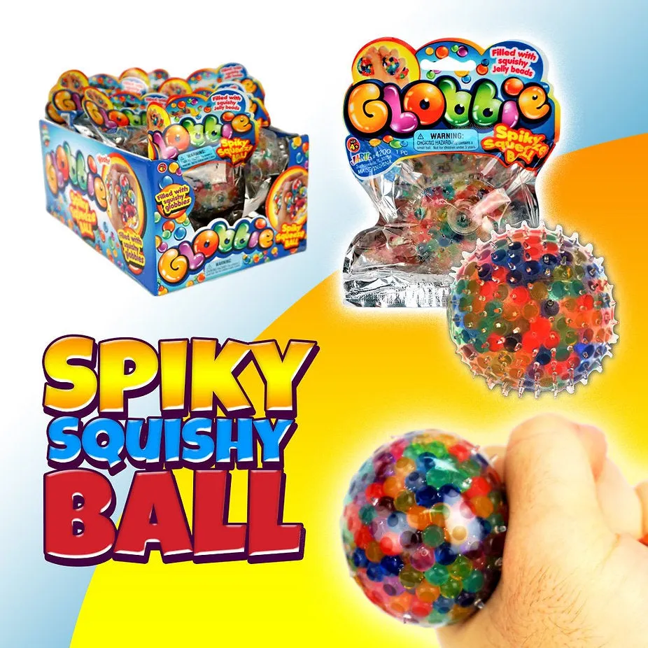 Globbie Stress Ball Jelly Beads Balls Squishy Toy