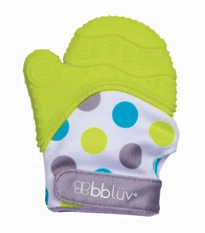 Glüv: Baby Teething Mitten - Lime