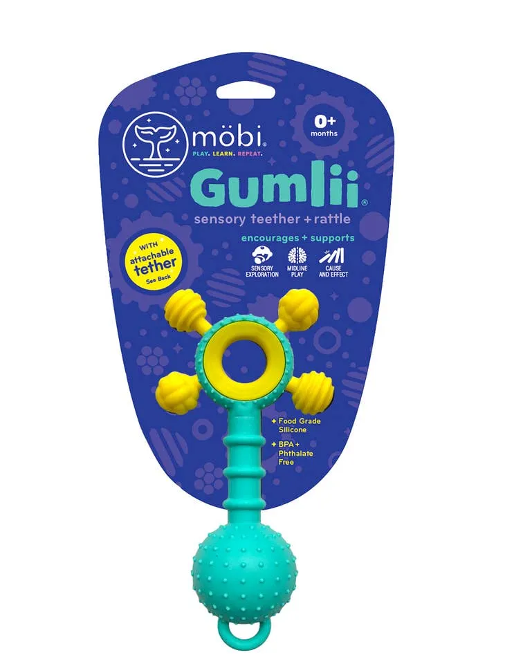 Gumlii - Sensory Teether   Rattle