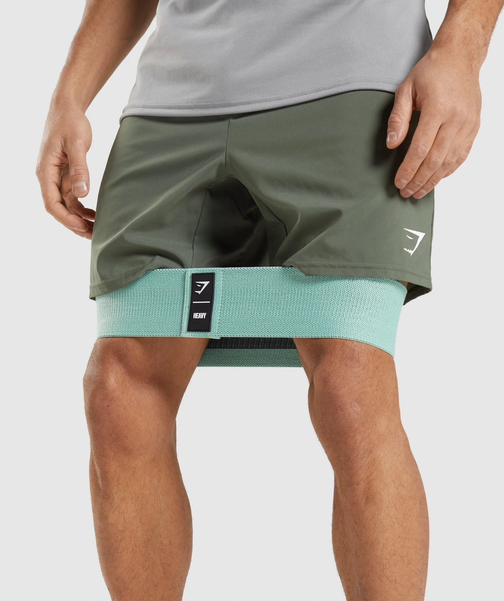 Gymshark Glute Set 3pk - Light Purple/Moonstone Blue/Cactus Green