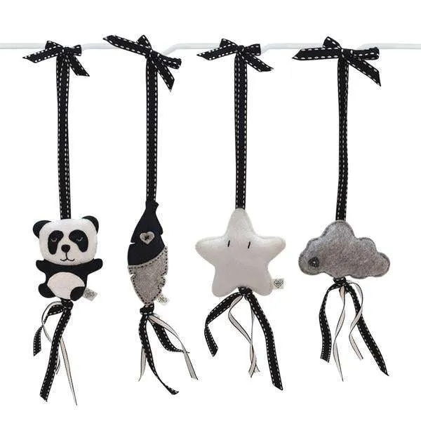 Heartfelt dingle dangle set -panda pop