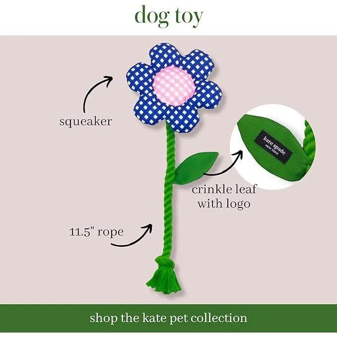 Kate Spade New York | Blue Flower Dog Chew Toy