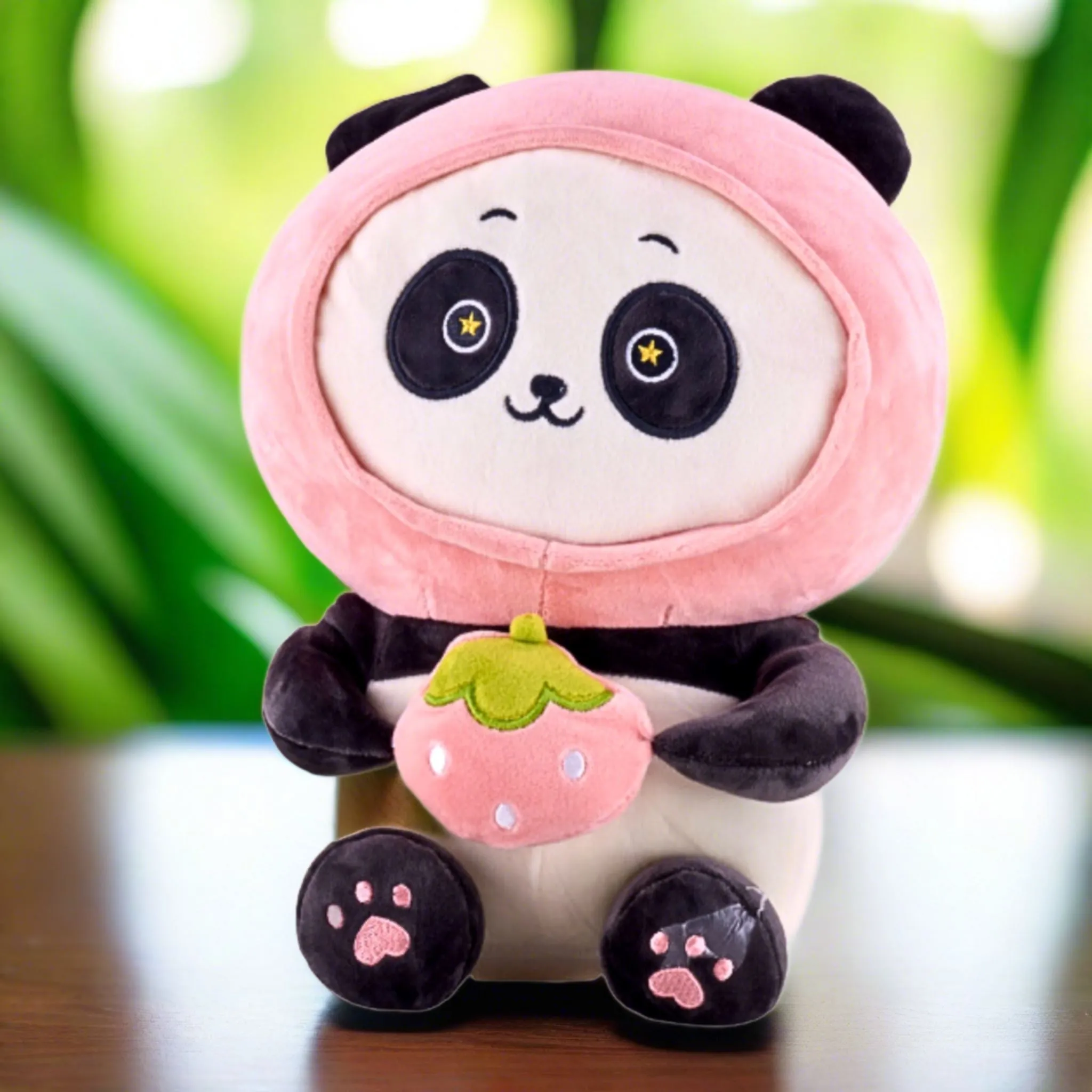 Kawaii Playful Panda Plush Toy - 32 CM