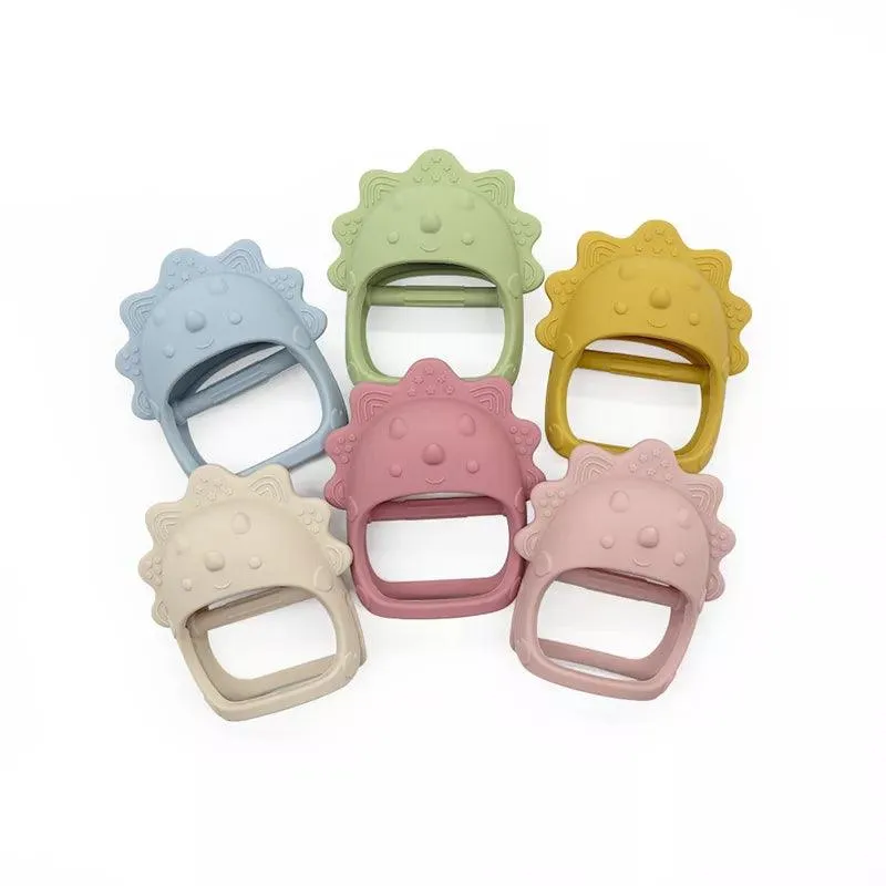 Kid-Proof Silicone Hand Teether Toy