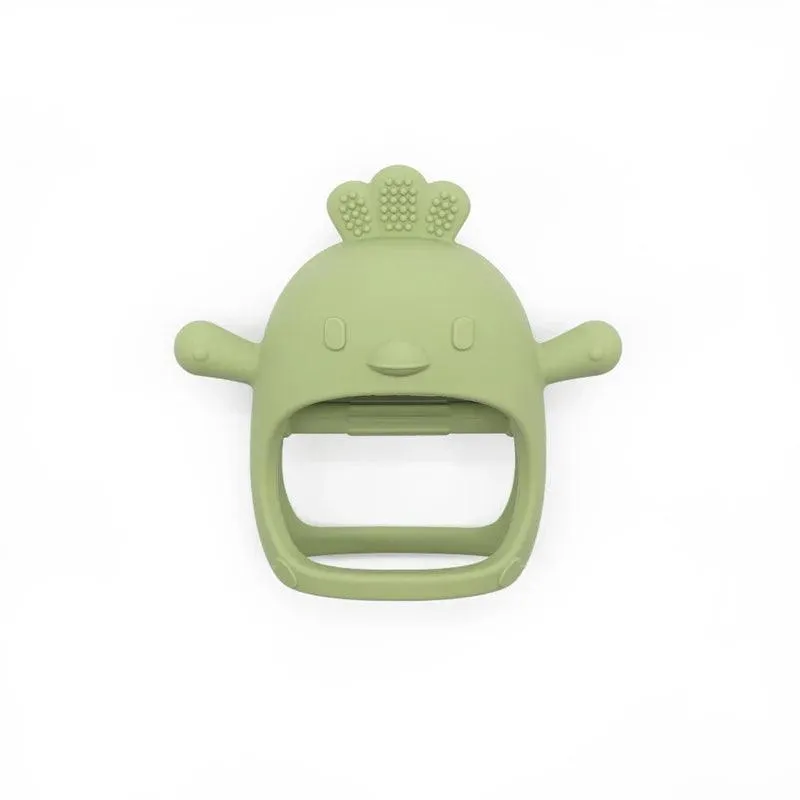 Kid-Proof Silicone Hand Teether Toy