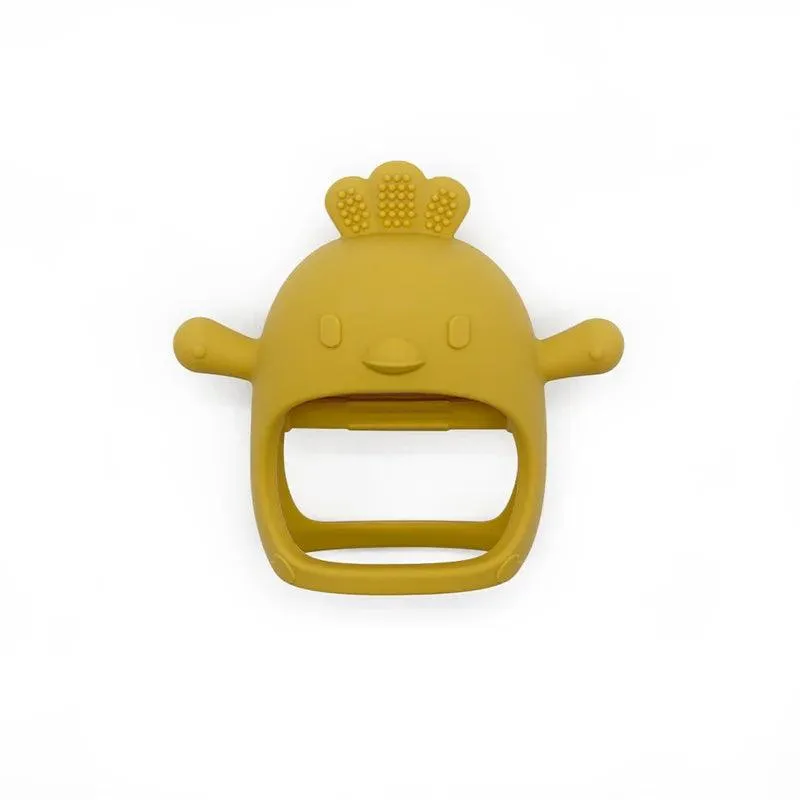 Kid-Proof Silicone Hand Teether Toy