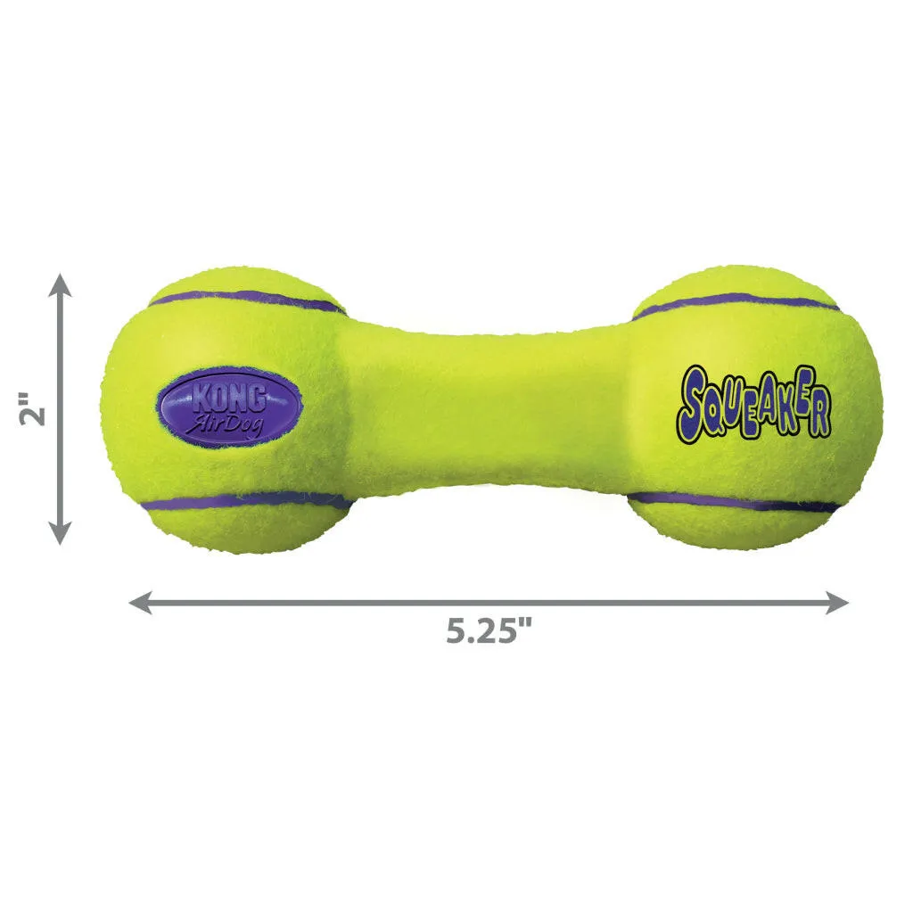 Kong AirDog Squeaker Dumbbell Dog Toy