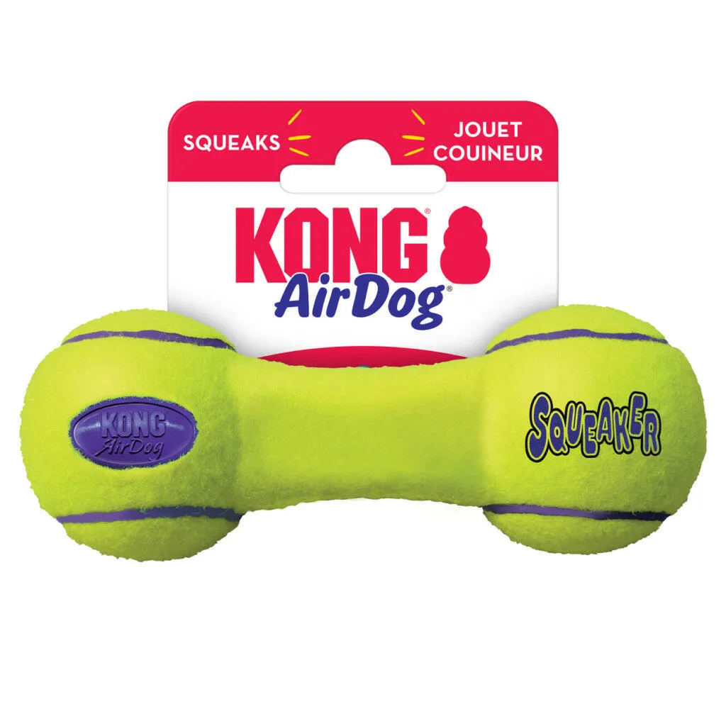 Kong AirDog Squeaker Dumbbell Dog Toy