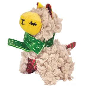 KONG Holiday Softies Scrattles Llama Toy For Cats