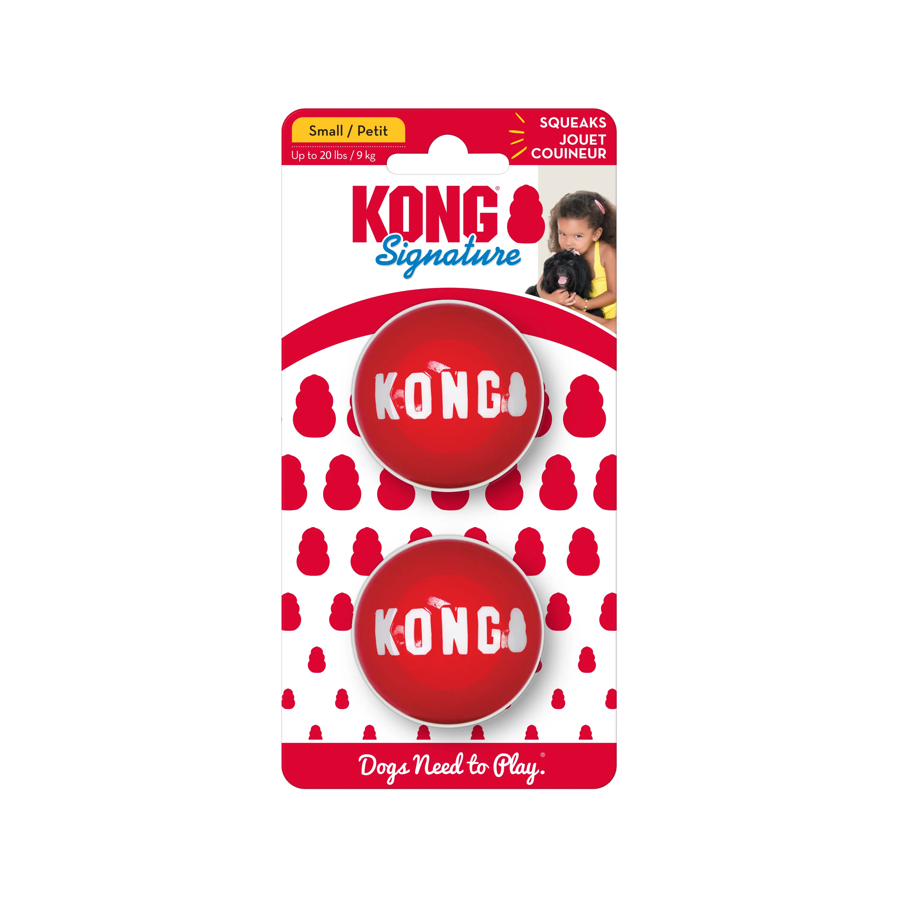 KONG Signature Balls 2pack