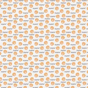 Meow - White/Orange