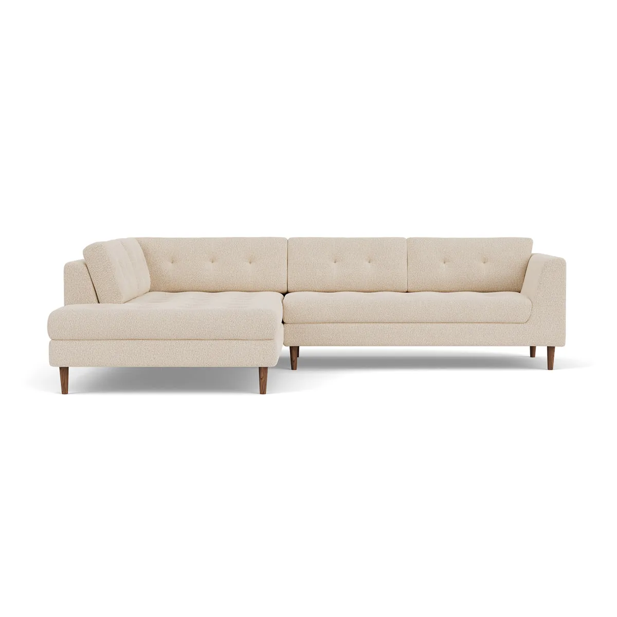 Nelson Boucle Left Corner Sofa