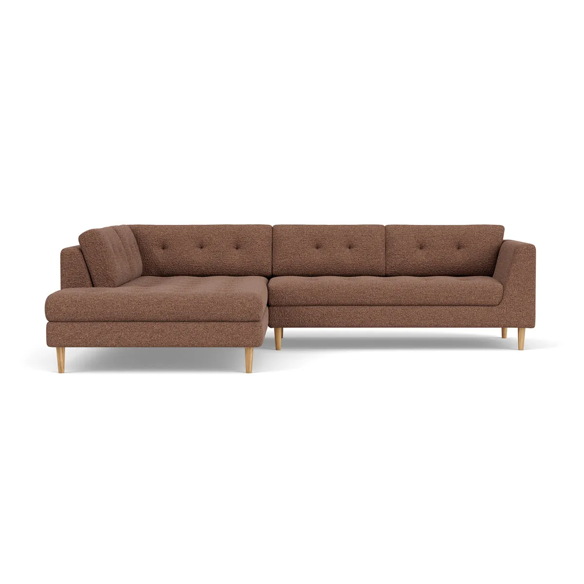 Nelson Boucle Left Corner Sofa