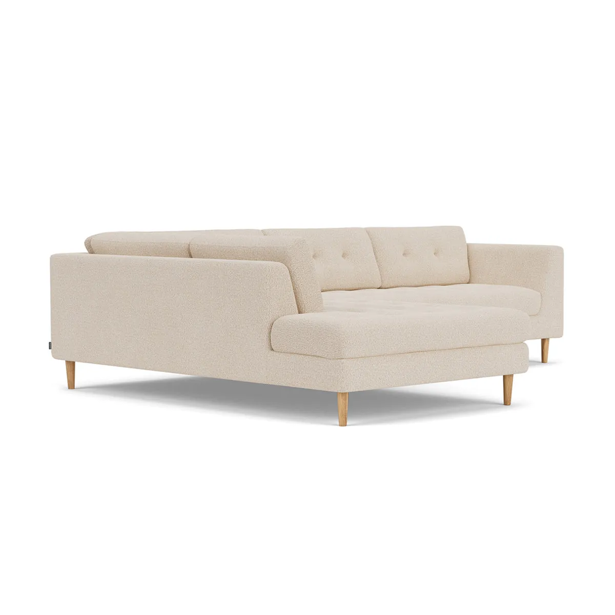 Nelson Boucle Left Corner Sofa