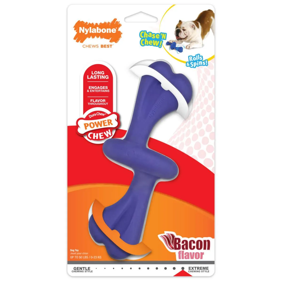 Nylabone Power Chew Rolling Dog Toy