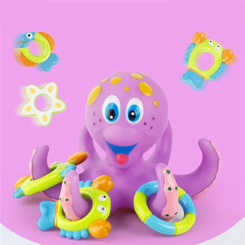 Octopus Shaped Bath Toys for Babies