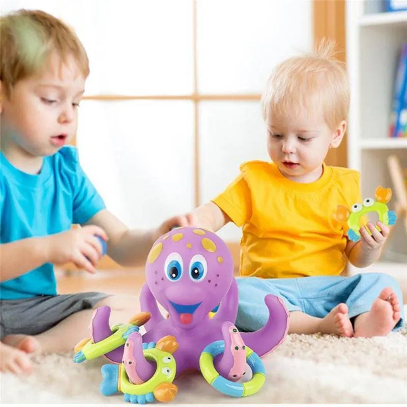 Octopus Shaped Bath Toys for Babies