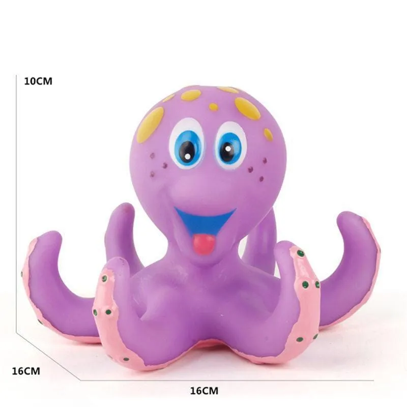 Octopus Shaped Bath Toys for Babies