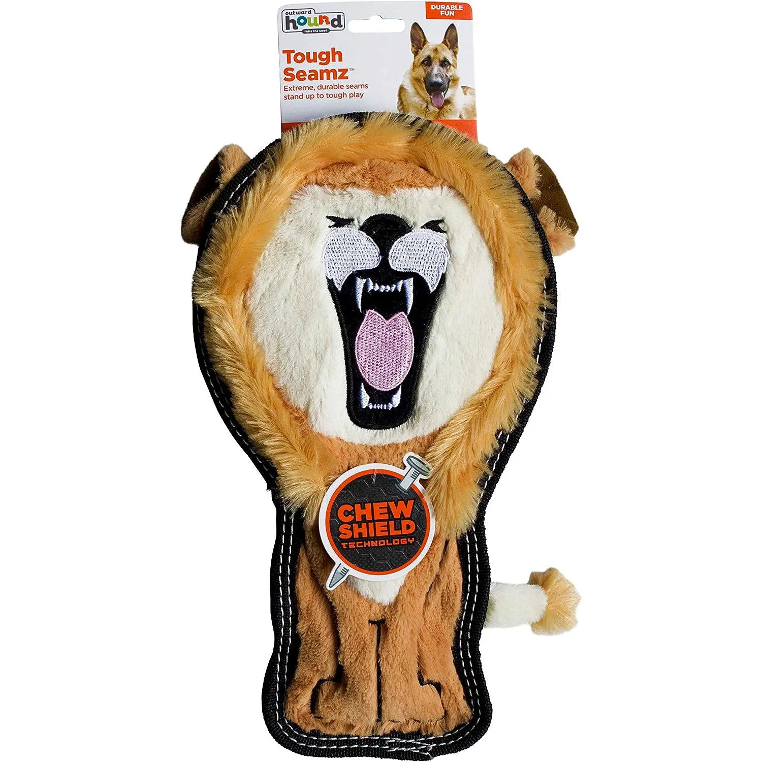 Outward Hound Tough Seamz Lion