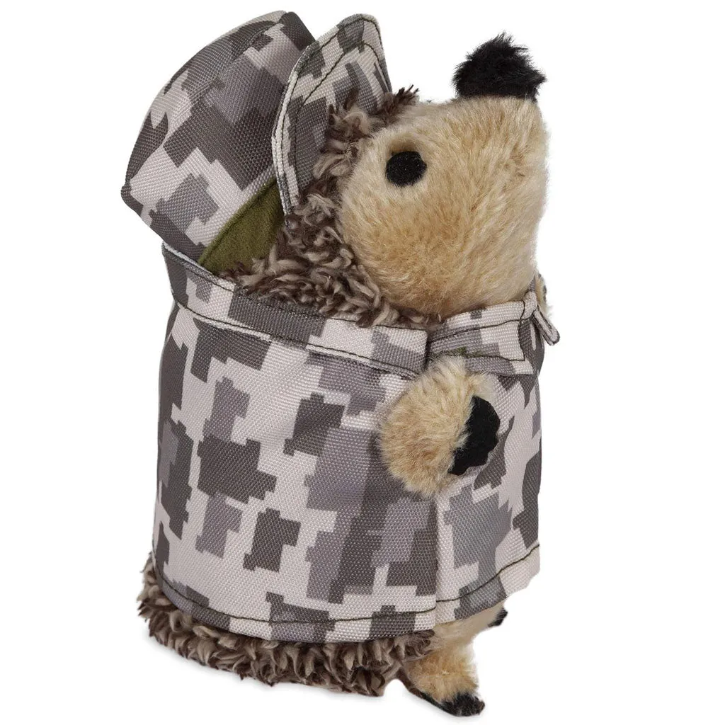 Petmate Zoobilee Army Heggies Plush Dog Toy, 1-count