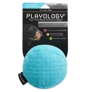 Playology Plush Squeaky Ball Dog Toy