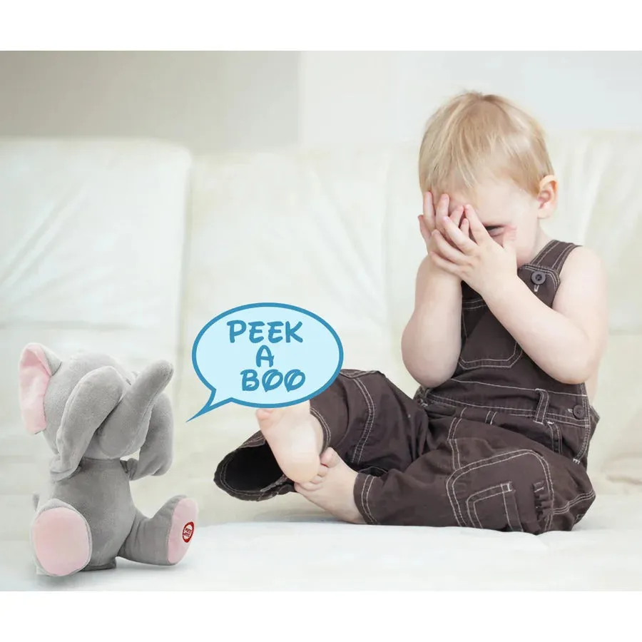 Pugs At Play Peek A Boo Manny Elephant