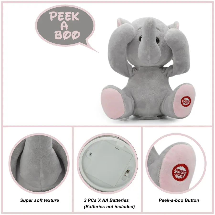 Pugs At Play Peek A Boo Manny Elephant