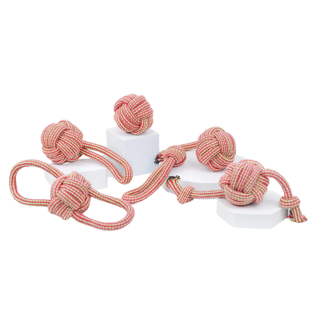 Rose Red Large Rope Tug Toys