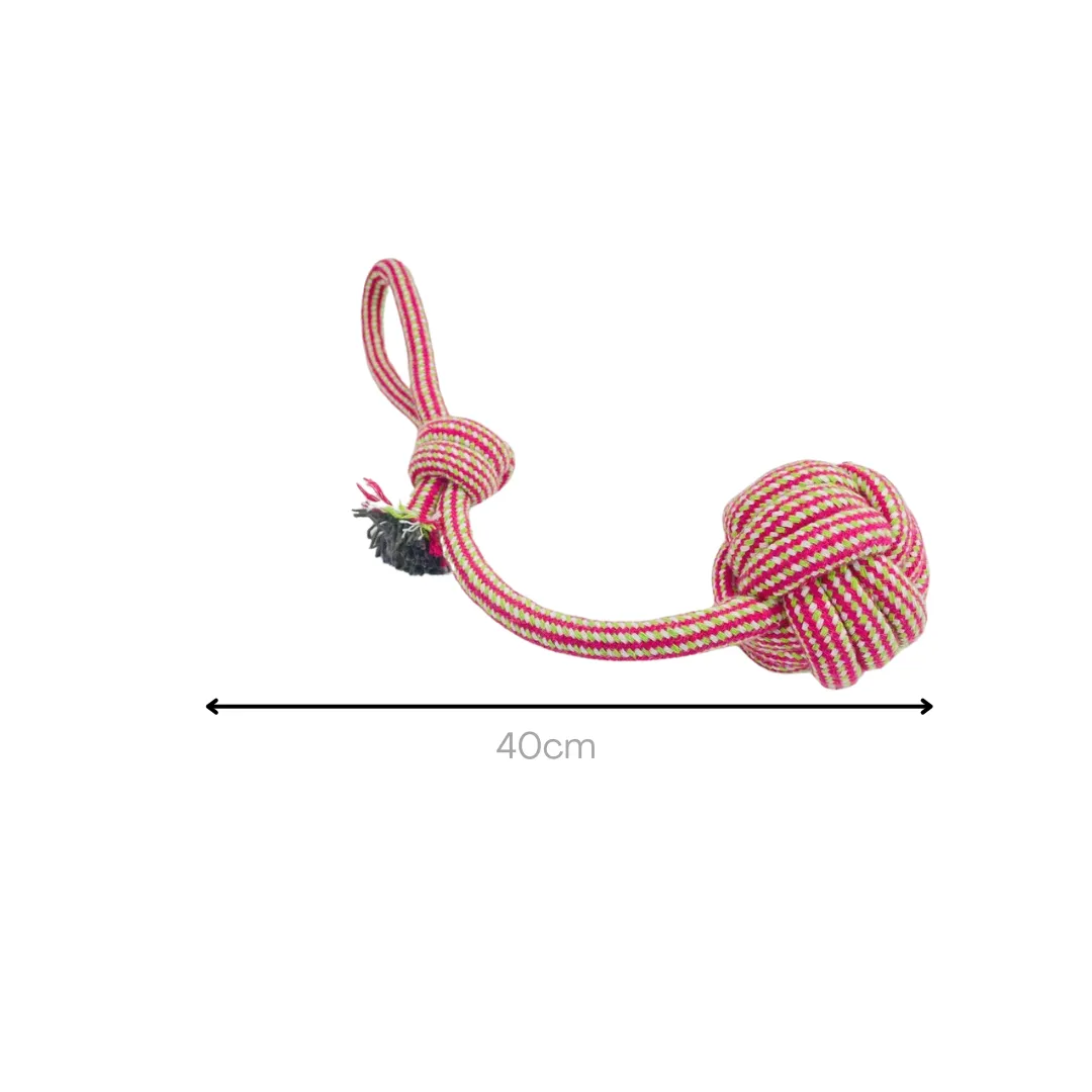 Rose Red Large Rope Tug Toys