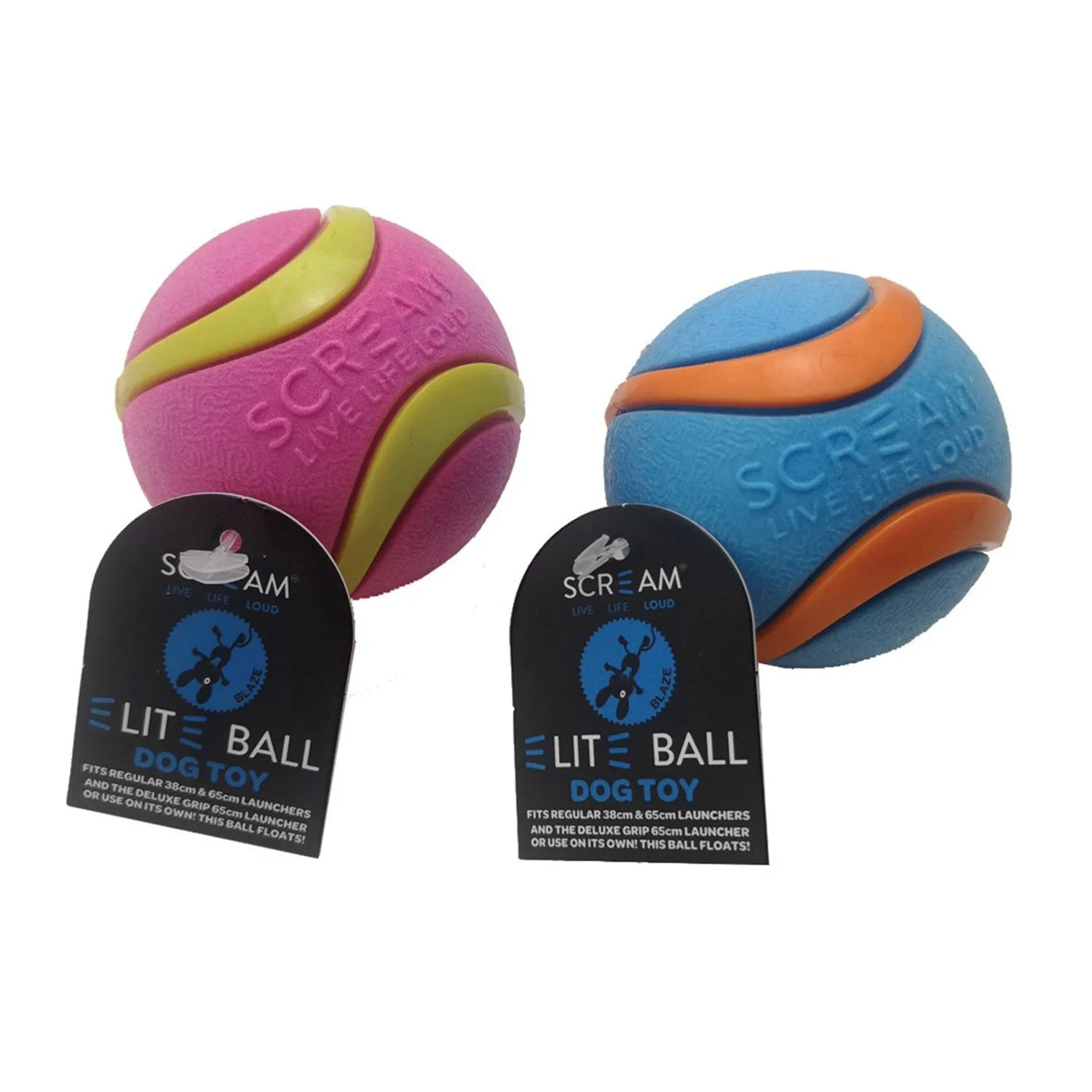 Scream Elite Ball Dog Toy