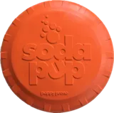 SODAPUP BOTTLE TOP FLYER DURABLE RUBBER RETRIEVING FRISBEE