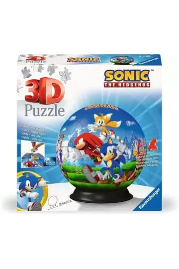 Sonic the Hedgehog 3D Puzzle Ball - 72 Pieces by Ravensburger