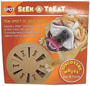 Spot Seek-A-Treat Discovery Wheel Interactive Dog Treat and Toy Puzzle - 1 count